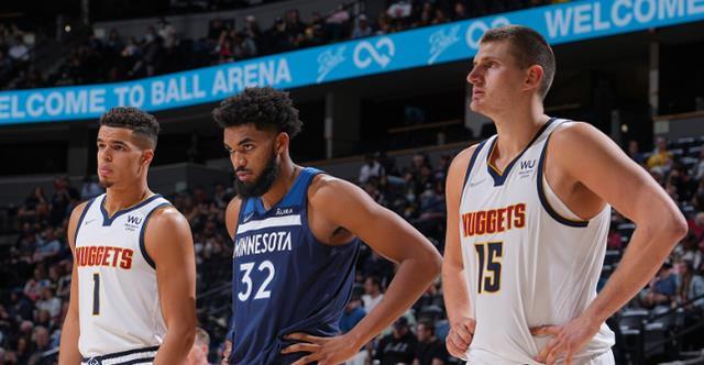  约基奇准三双掘金主场力克森林狼稳固西部榜首